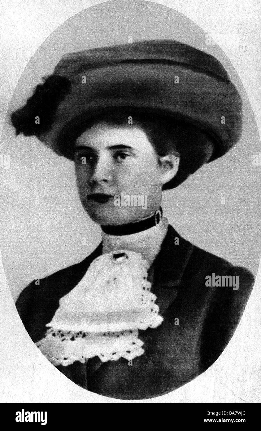 Roosevelt, Franklin Delano, 30.1.1882 - 12.4.1945, politicien américain (Démocrates), 32ème président des États-Unis depuis 1933, portrait de son amant, Lucy Page Mercer Rutherford (1891 - 1948), ancien secrétaire de la femme de M. Rochelts Eleanor, vers 1915, Banque D'Images