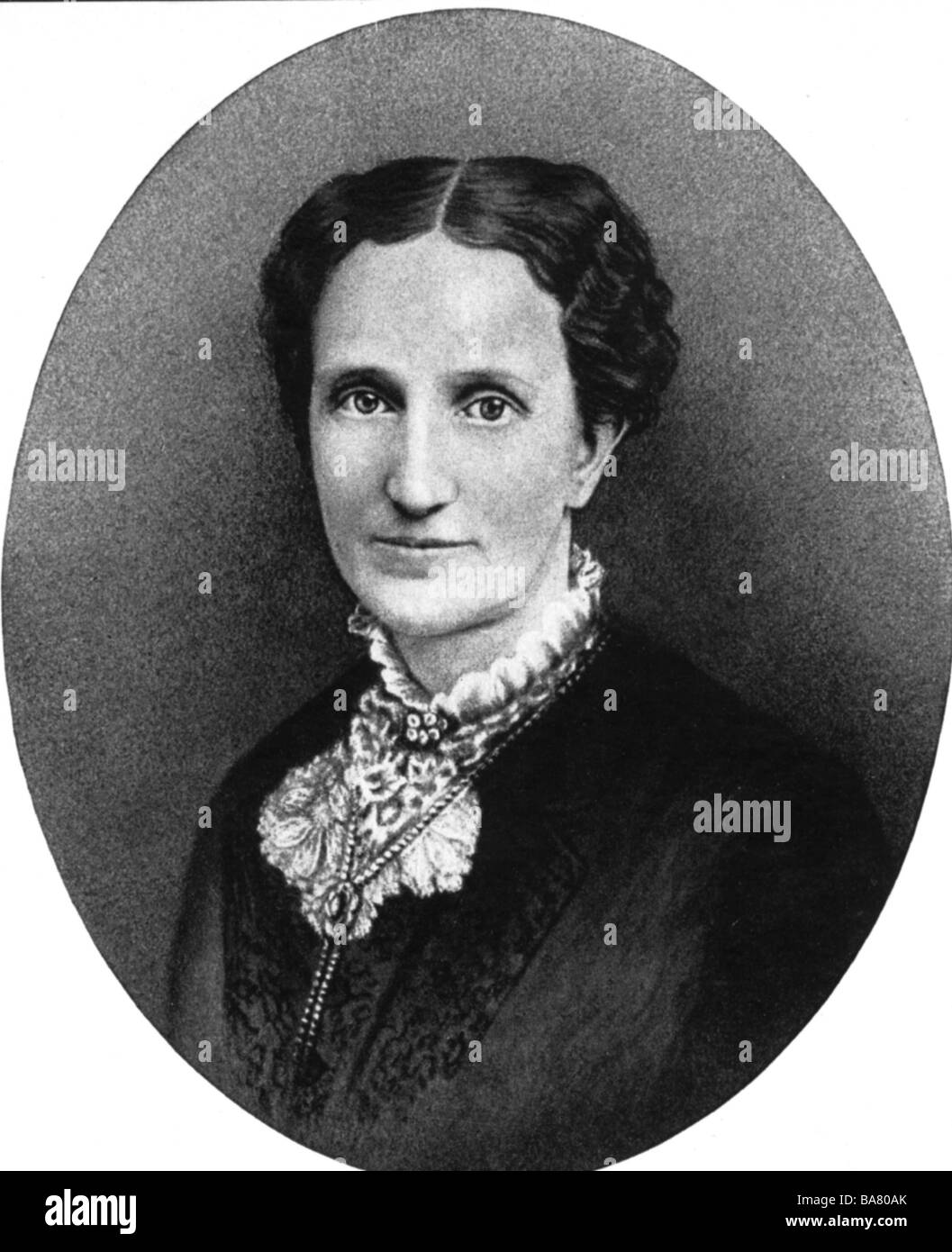 Eddy, Mary Baker, 16.7.1821 - 3.10.1910, fondatrice de la secte américaine 'Christian Science', portrait, image contemporaine, Banque D'Images