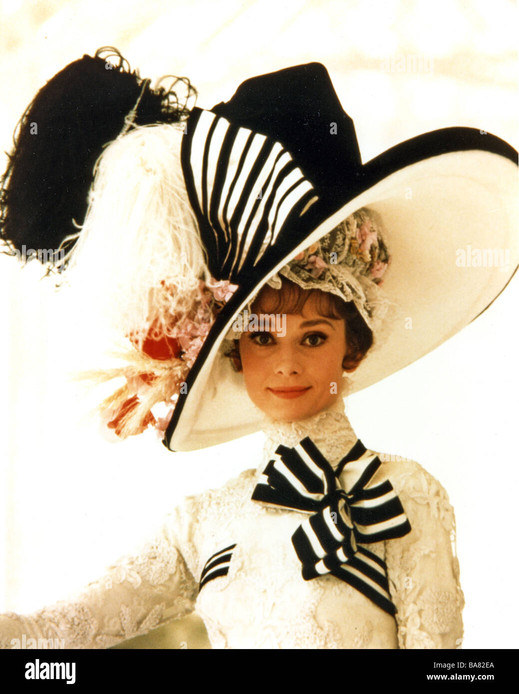 MY FAIR LADY 1964 CBS/Warner film avec Audrey Hepburn Banque D'Images