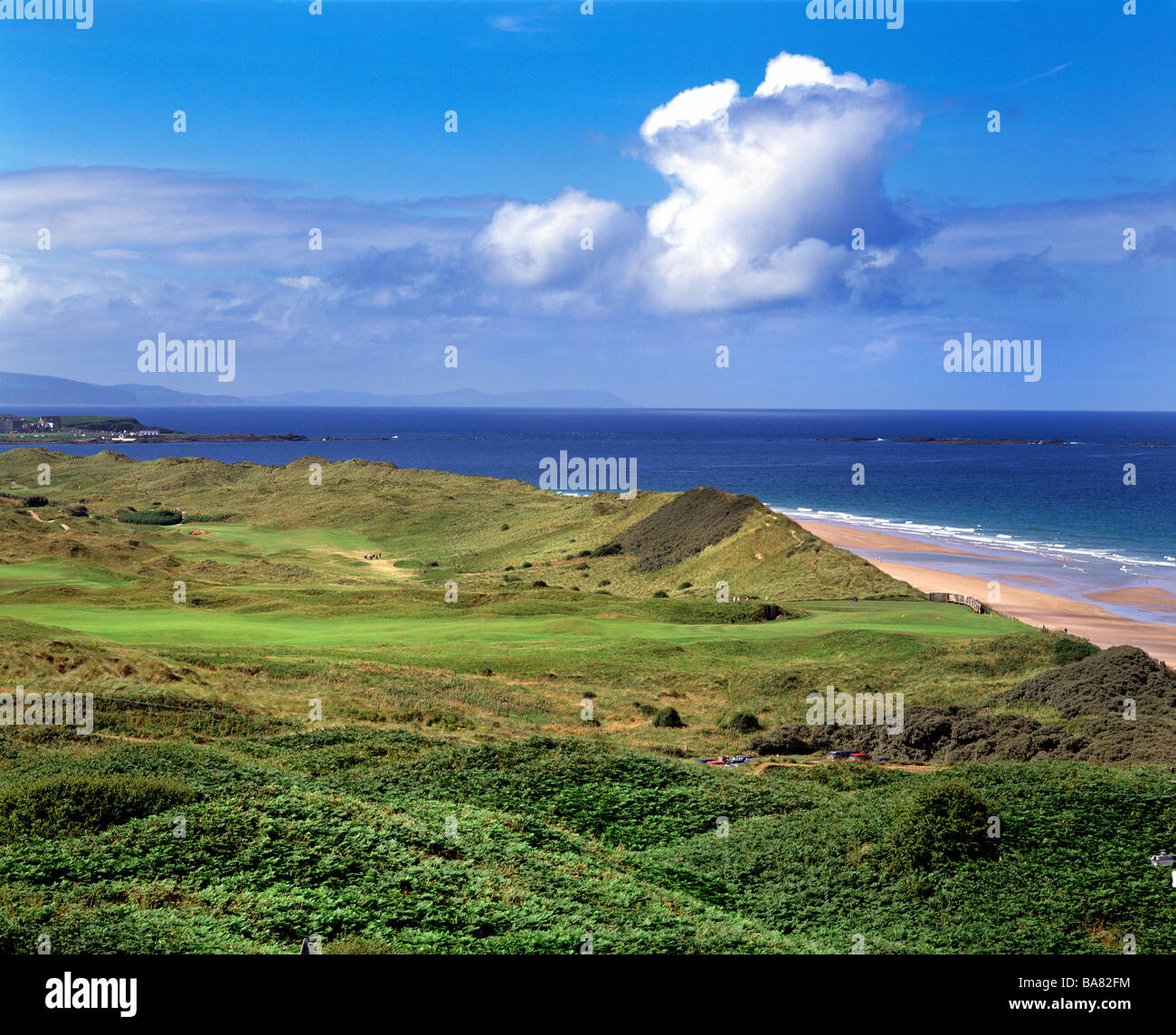 Parcours de golf Royal Portrush Co Antrim Irlande du Nord Banque D'Images