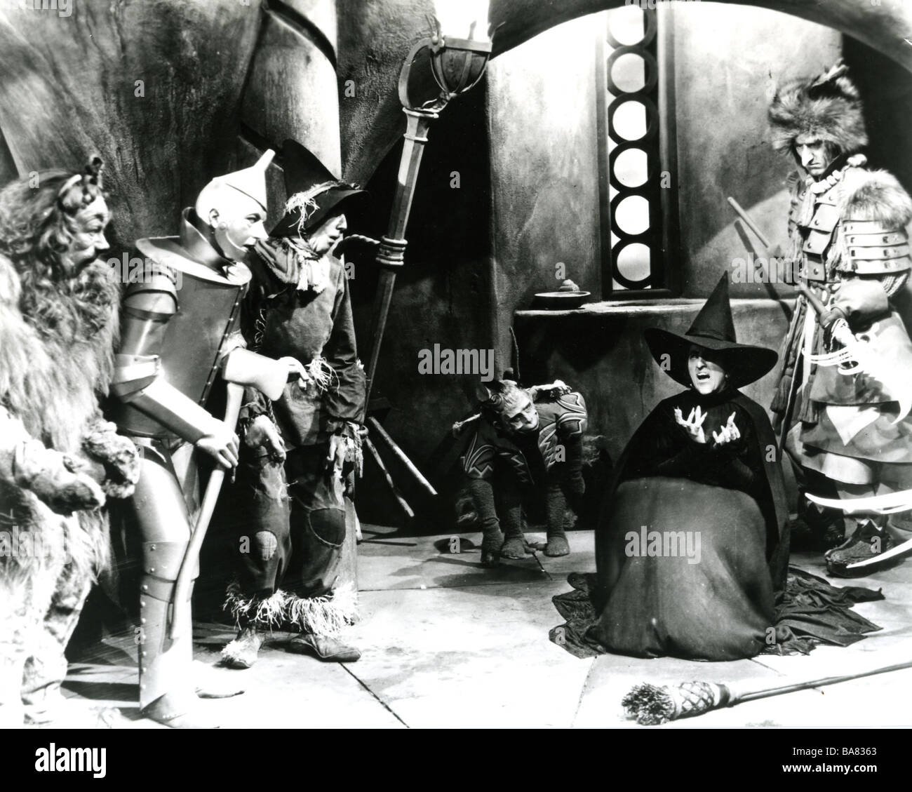 THE WIZARD OF OZ 1939 MGM film avec Margaret Hamilton, comme la méchante sorcière Banque D'Images