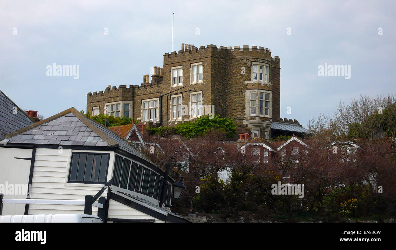 Bleak House Broadstairs Kent UK. Une fois la maison de Charles Dickens Banque D'Images
