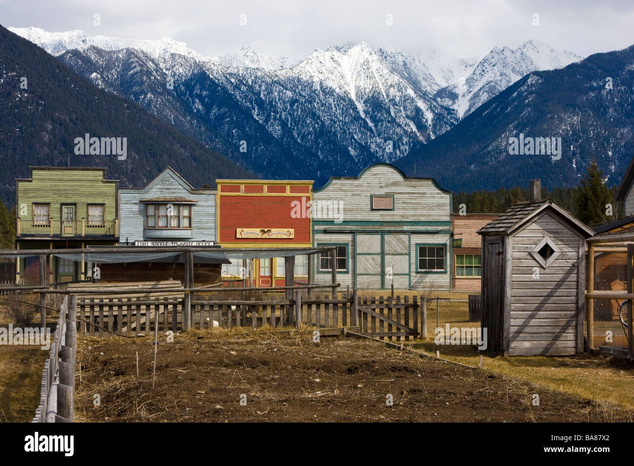 Fort Steele, Cranbrook, Colombie-Britannique, Canada Banque D'Images Fort Steele, Cranbrook, Colombie-Britannique, Canada Banque D'Images