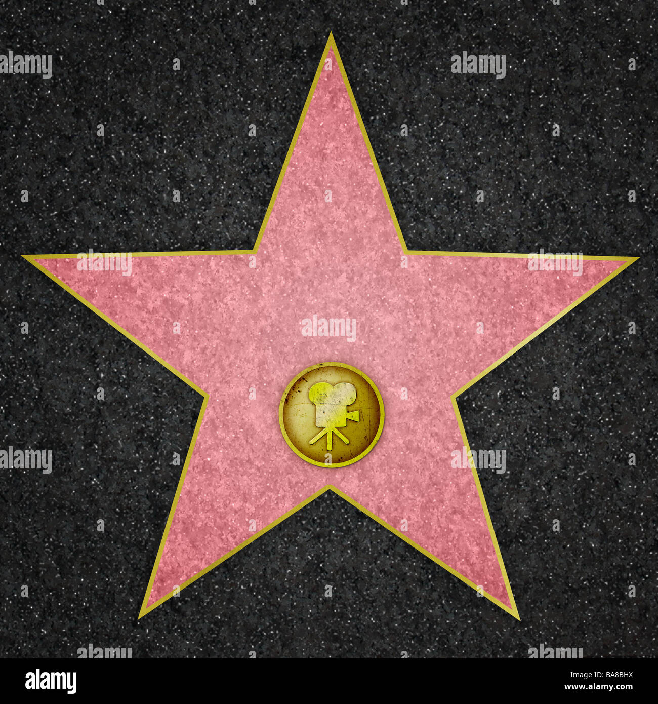 Hollywood Star Film Banque D'Images