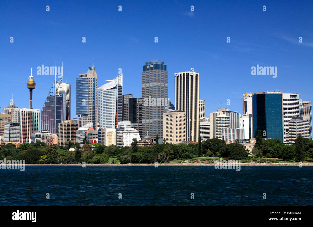 Sydney skyline and harbour Banque D'Images