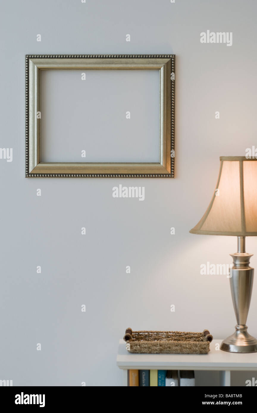 Cadre vide dans votre intérieur Banque D'Images