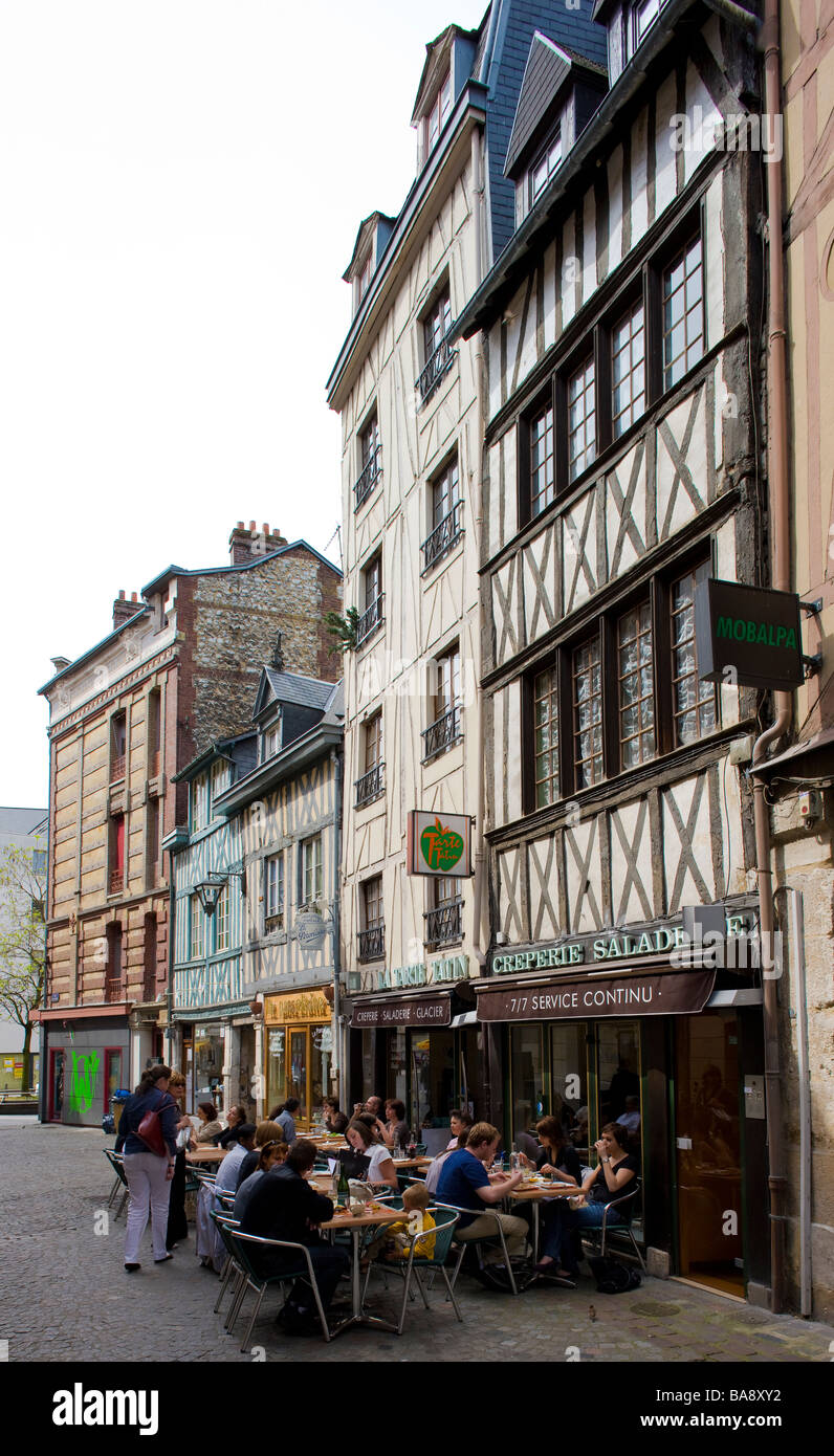 Rouen Normandie France Banque D'Images