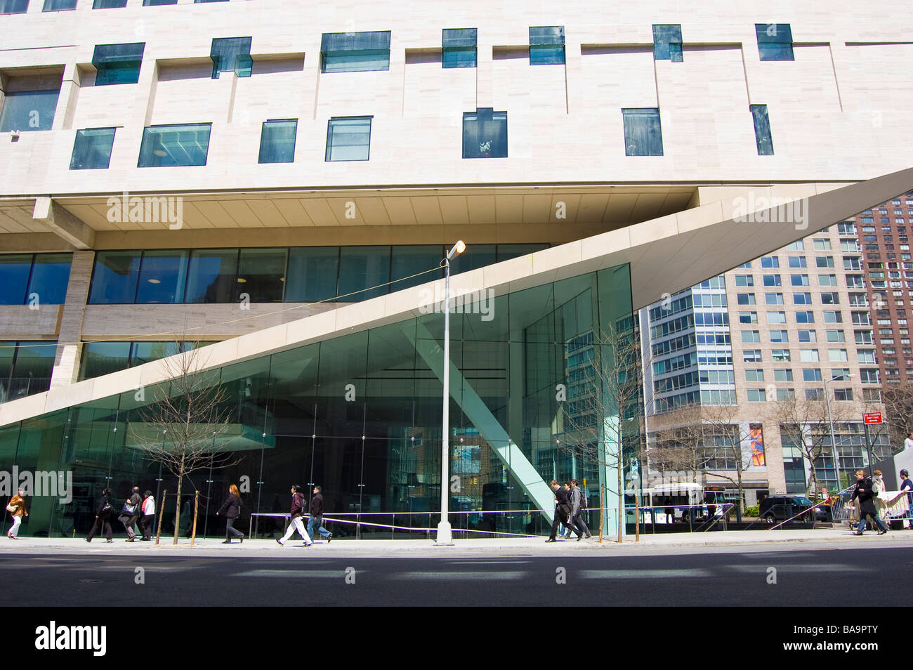 L'Alice Tully Hall, bâtiment rénové par Diller Scofidio  + Renfro, dans la ville de New York (pour un usage éditorial uniquement) Banque D'Images