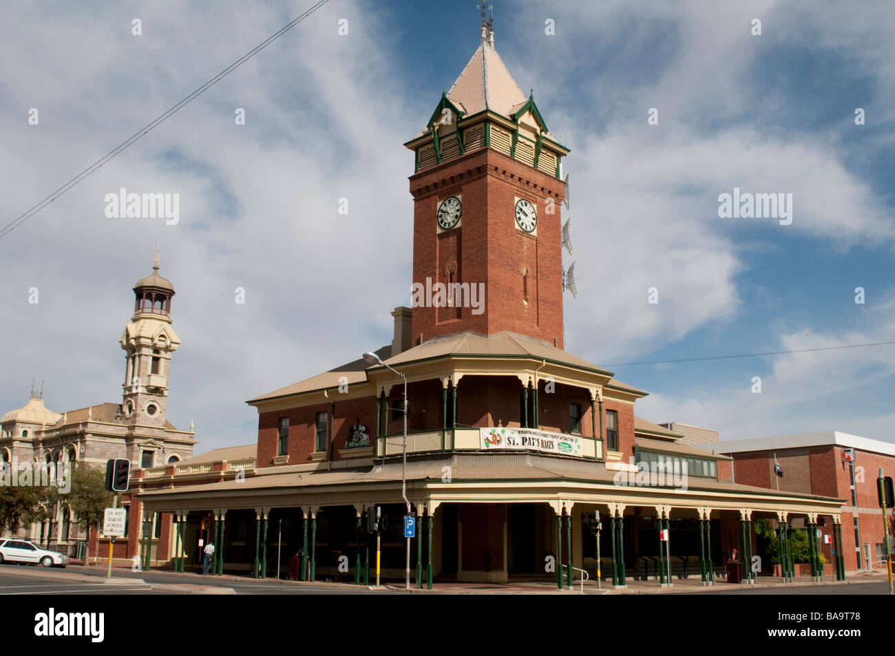 Bureau de poste, Broken Hill, NSW, Australie Banque D'Images