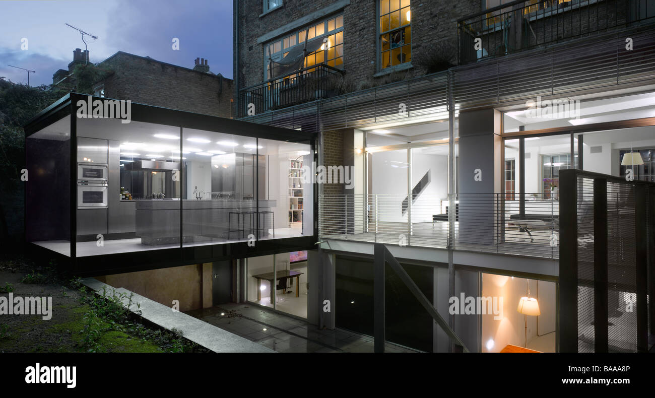 Appartement Loft, Islington, Londres Banque D'Images