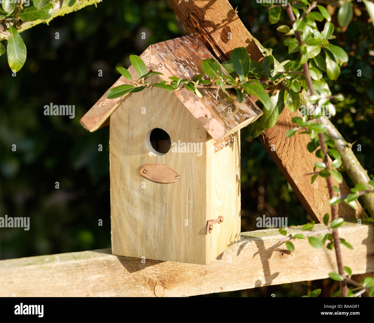 Fort d'oiseaux nichoir Banque D'Images