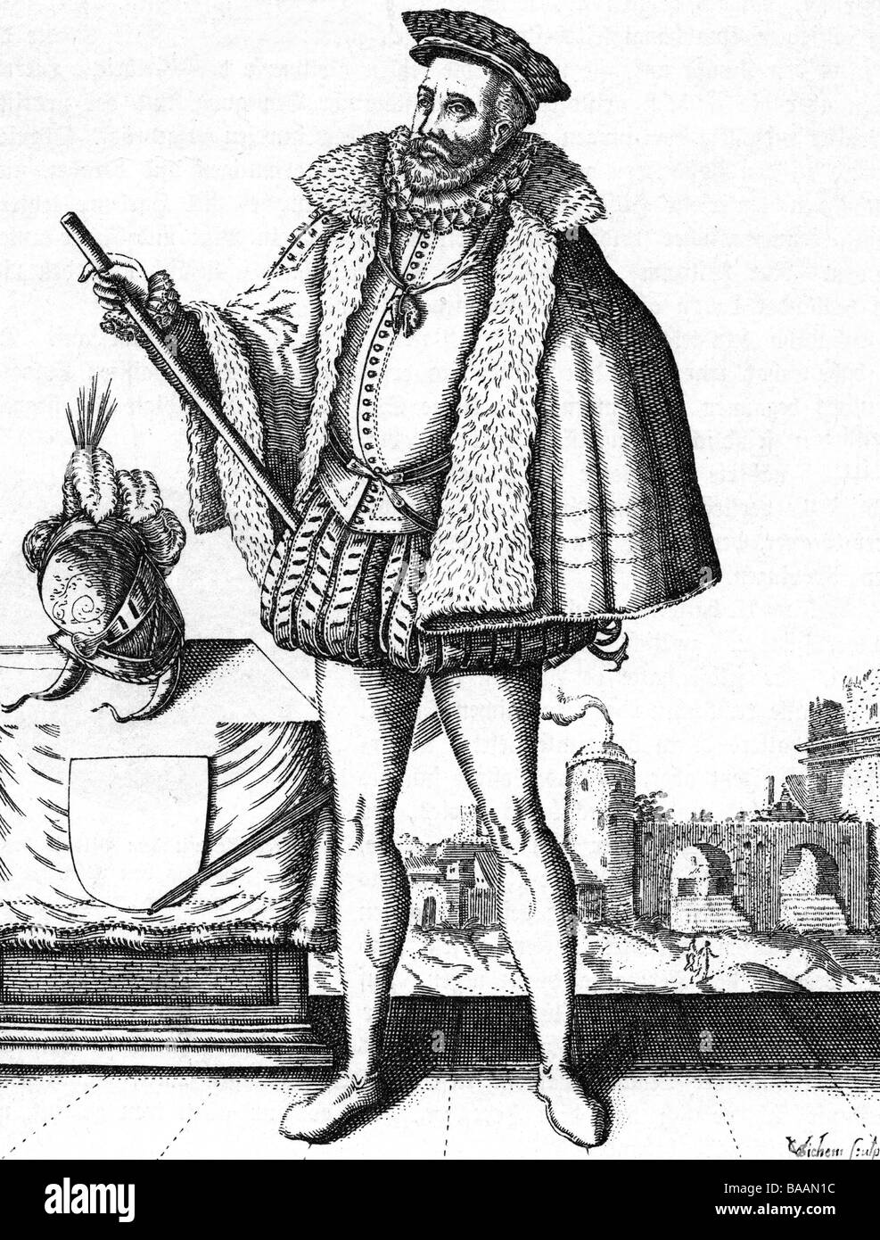 Zuniga, Don Luis de Requesens y, 25.8.1528 - 5.3.1576, l'Espagnol général, pleine longueur, gravure sur cuivre par T. van Eichem, 16e siècle, l'artiste a le droit d'auteur , de ne pas être effacé Banque D'Images Zuniga, Don Luis de Requesens y, 25.8.1528 - 5.3.1576, l'Espagnol général, pleine longueur, gravure sur cuivre par T. van Eichem, 16e siècle, l'artiste a le droit d'auteur , de ne pas être effacé Banque D'Images