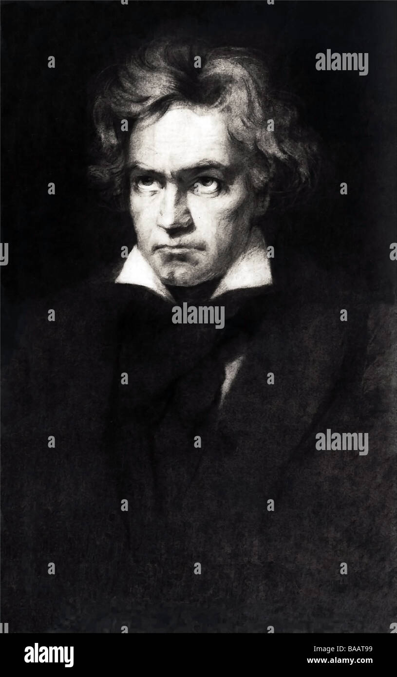 Ludwig van Beethoven Banque D'Images