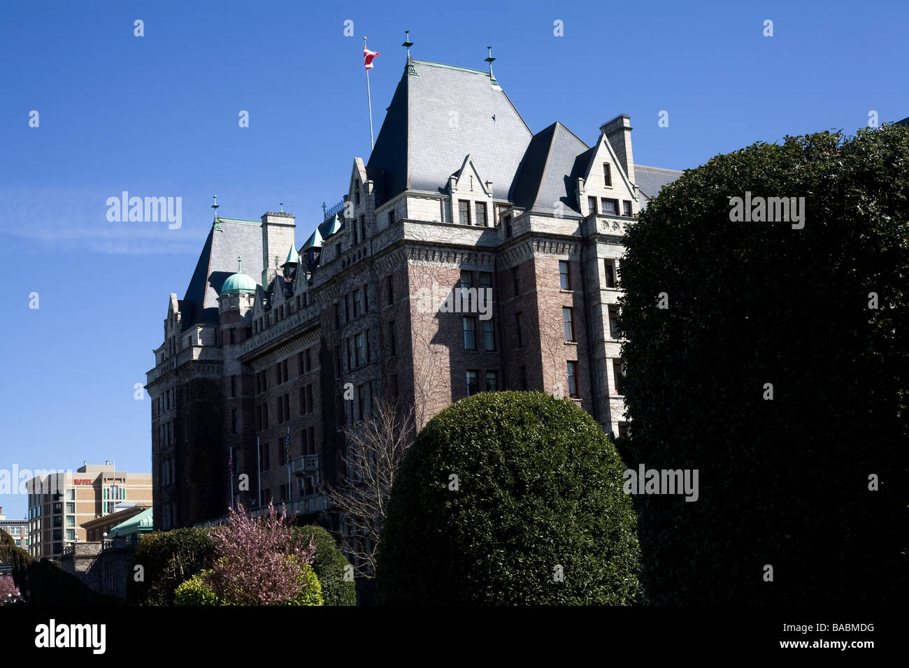L'impératrice à Victoria, C.-B. Canada Banque D'Images