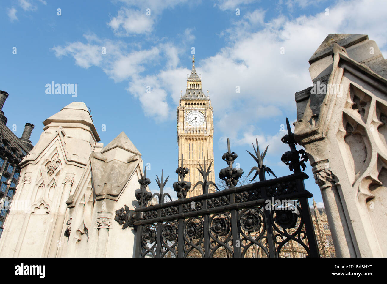 Big Ben, le Parlement, London, UK Banque D'Images