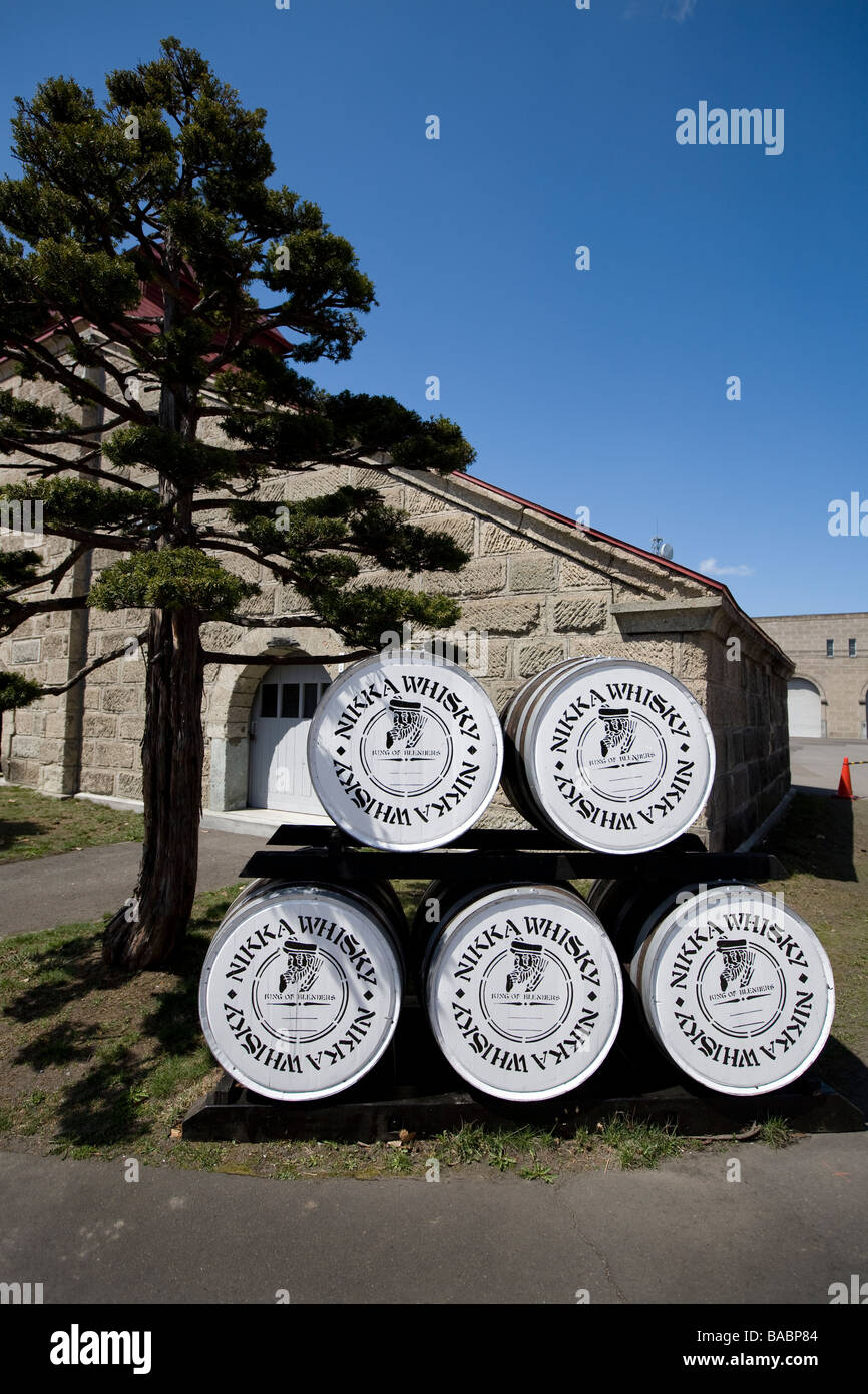 Nikka Yoichi single malt whisky distillerie à Yoichi Hokkaido au Japon le jeudi 16 avril 2009 Banque D'Images