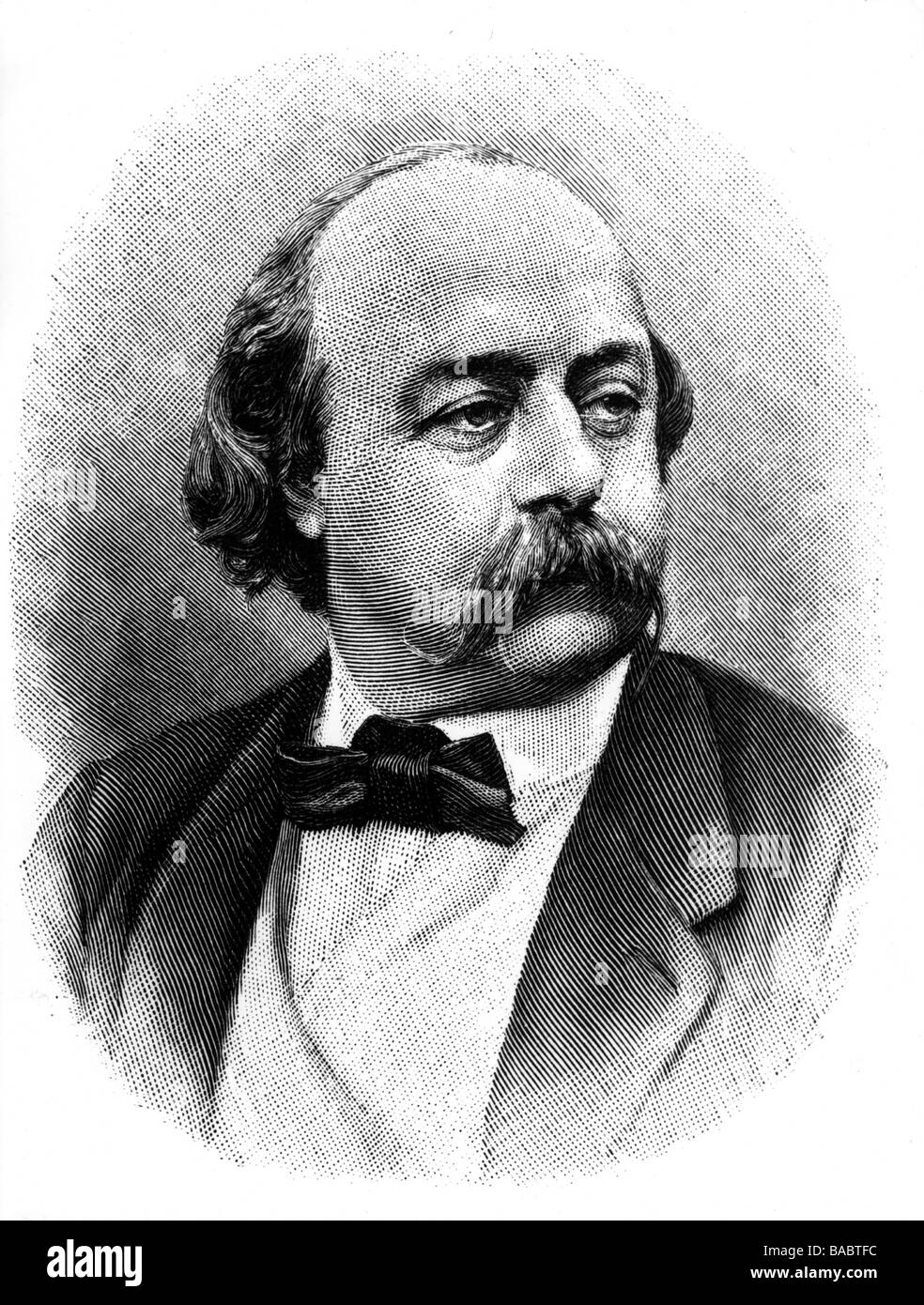 Flaubert, Gustave, 12.12.1821 - 8.5.1880, auteur/écrivain français, portrait, après photo de Nadar, , Banque D'Images