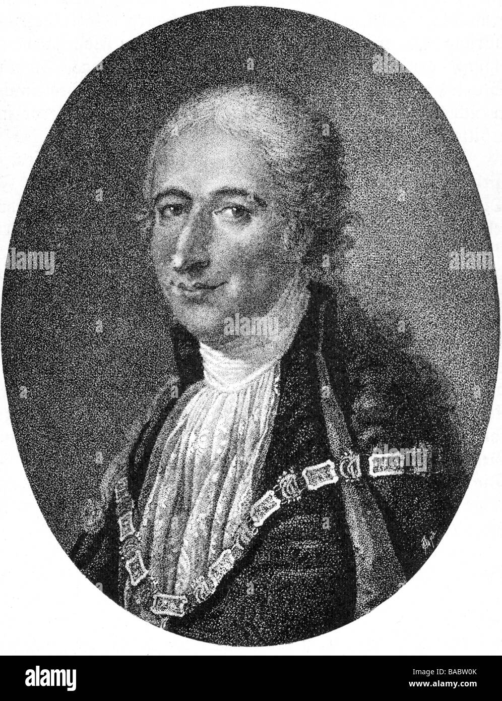 , Montgelas Maximilien Joseph comte de, 17.9.1759 - 14.6.1838, homme politique bavarois, portrait, gravure par Rauschmayr après peinture par Joseph Hauber, 1804, , n'a pas d'auteur de l'artiste pour être effacé Banque D'Images