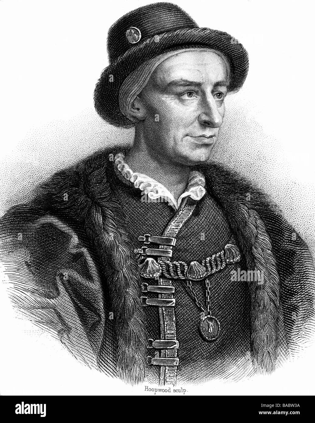 Louis XI. 'Le' prudente, 3.7.1423 - 30.8.1483, Roi de France 22.7.1461 - 30.8.1483, portrait, gravure sur acier, échalas fendus par 19e siècle, l'artiste a le droit d'auteur , de ne pas être effacé Banque D'Images