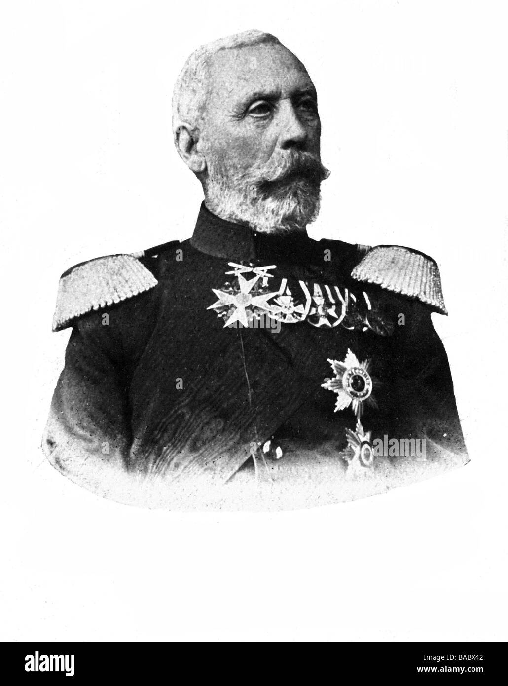 Karl Guenther, 7.8.1830 - 23.3.1909, Prince de Schwarzburg-Sondershausen depuis le 17.7.1880, portrait vers 1905, Banque D'Images