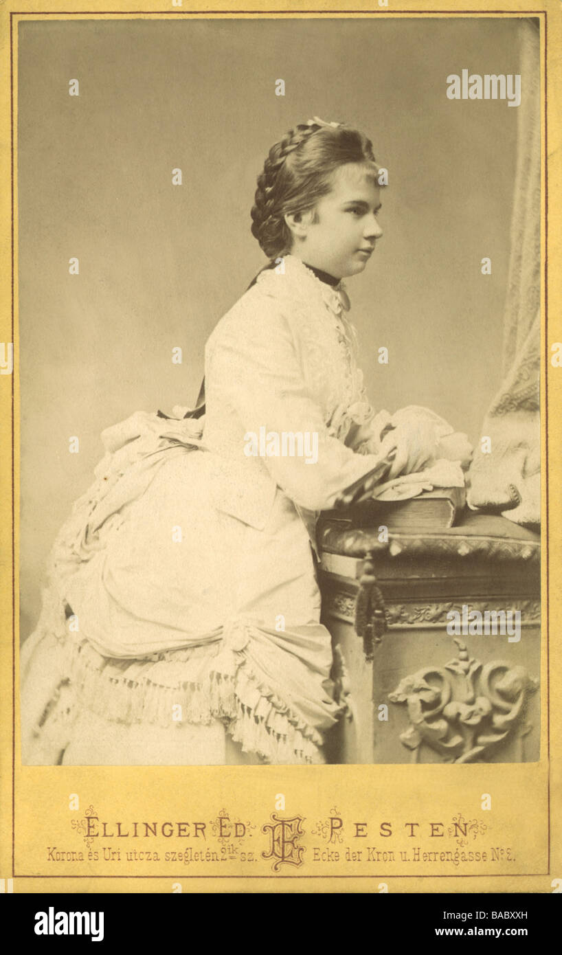 Gisela Louise, 12.7.1856 - 27.7.1932, Archiduchesse D'Autriche, , Banque D'Images