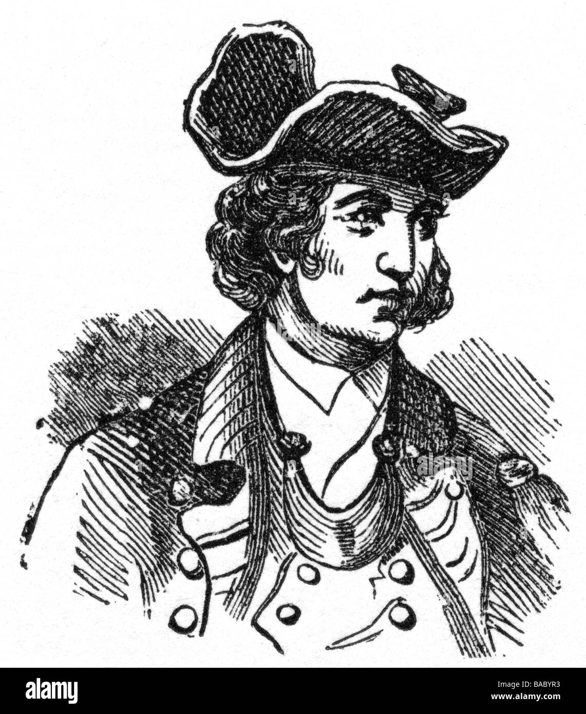 Sullivan, John, 17.2.1740 - 23.1.1795, général et politicien américain, portrait, gravure en bois, XIXe siècle, Banque D'Images