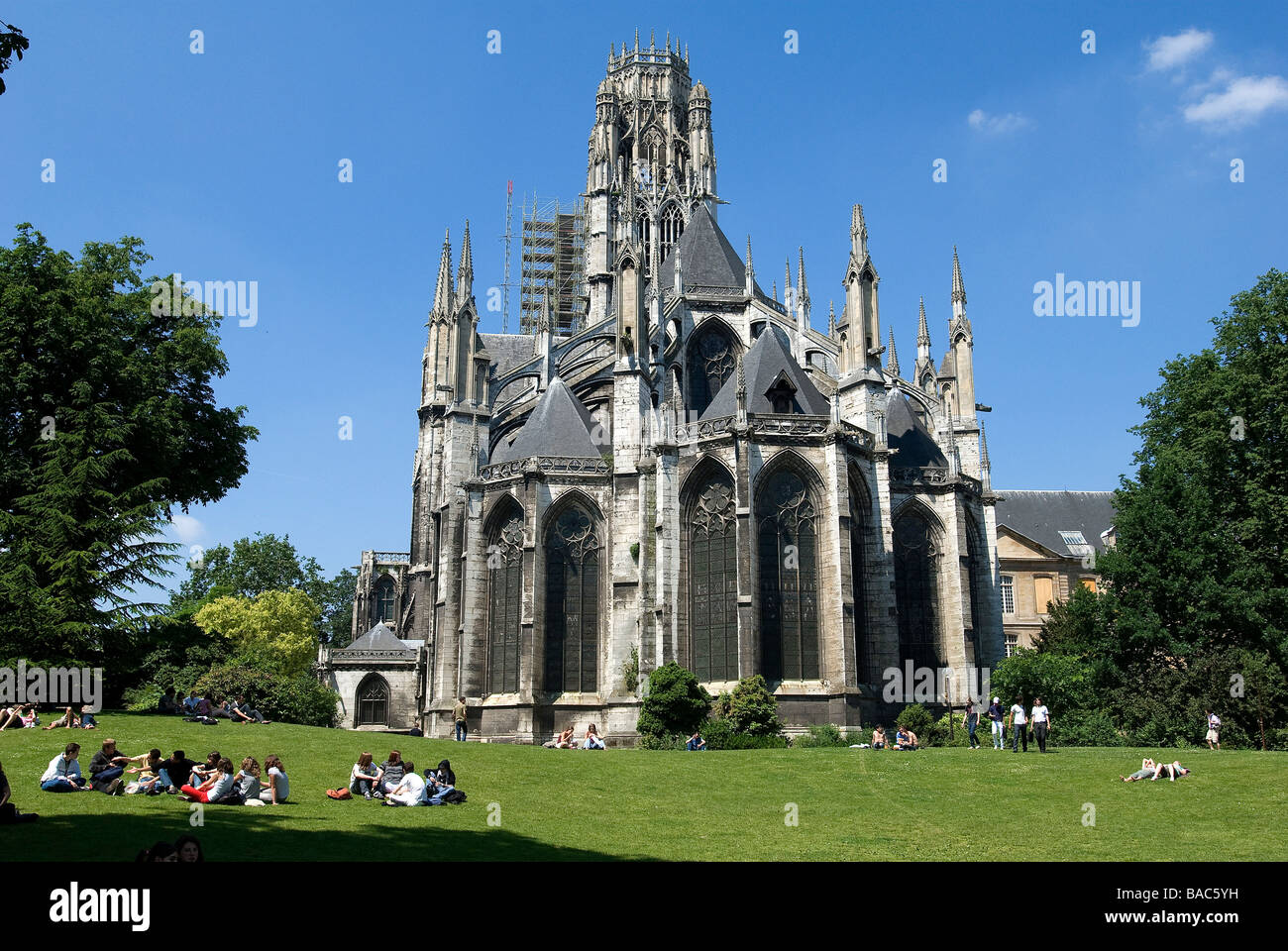 Louen Rouen Abbatiale saint ouen rouen Banque de photographies et d’images à haute ...