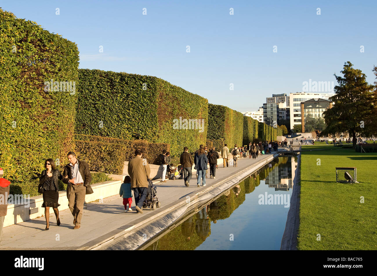 France, Paris, quartier de Javel, Parc André-citroën Photo Stock - Alamy