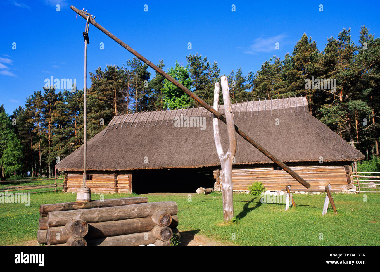 Estonie (pays baltes), la région de Harju, Tallinn, Rocca-al-Mare Musée de Plein Air Banque D'Images