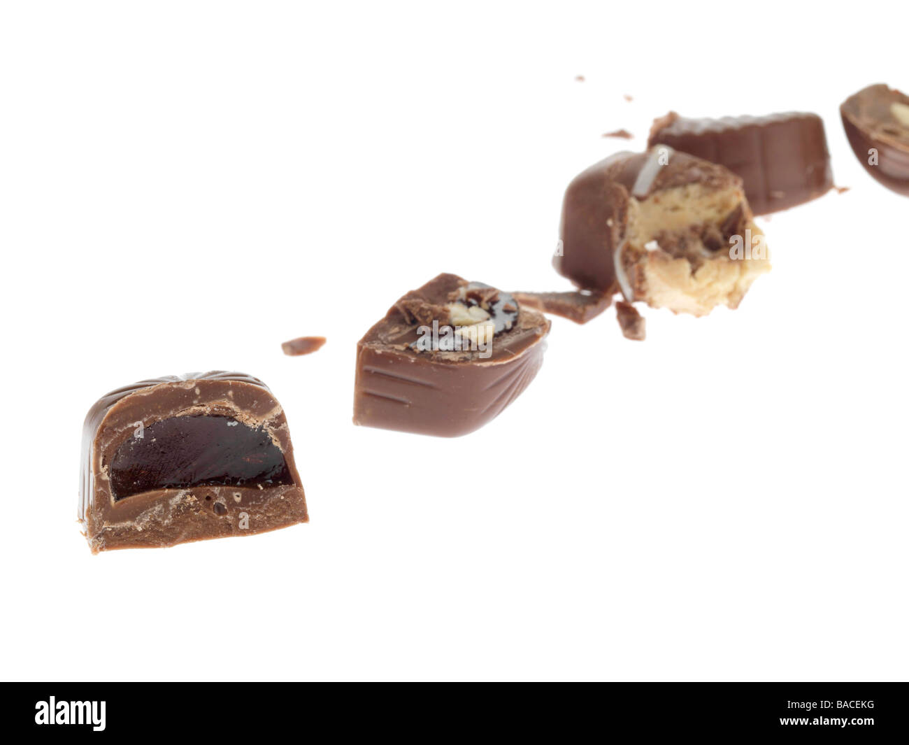 Chocolats Banque D'Images