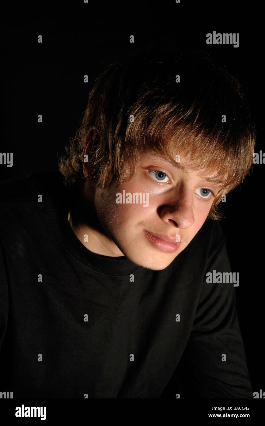 Portrait of a Boy Banque D'Images