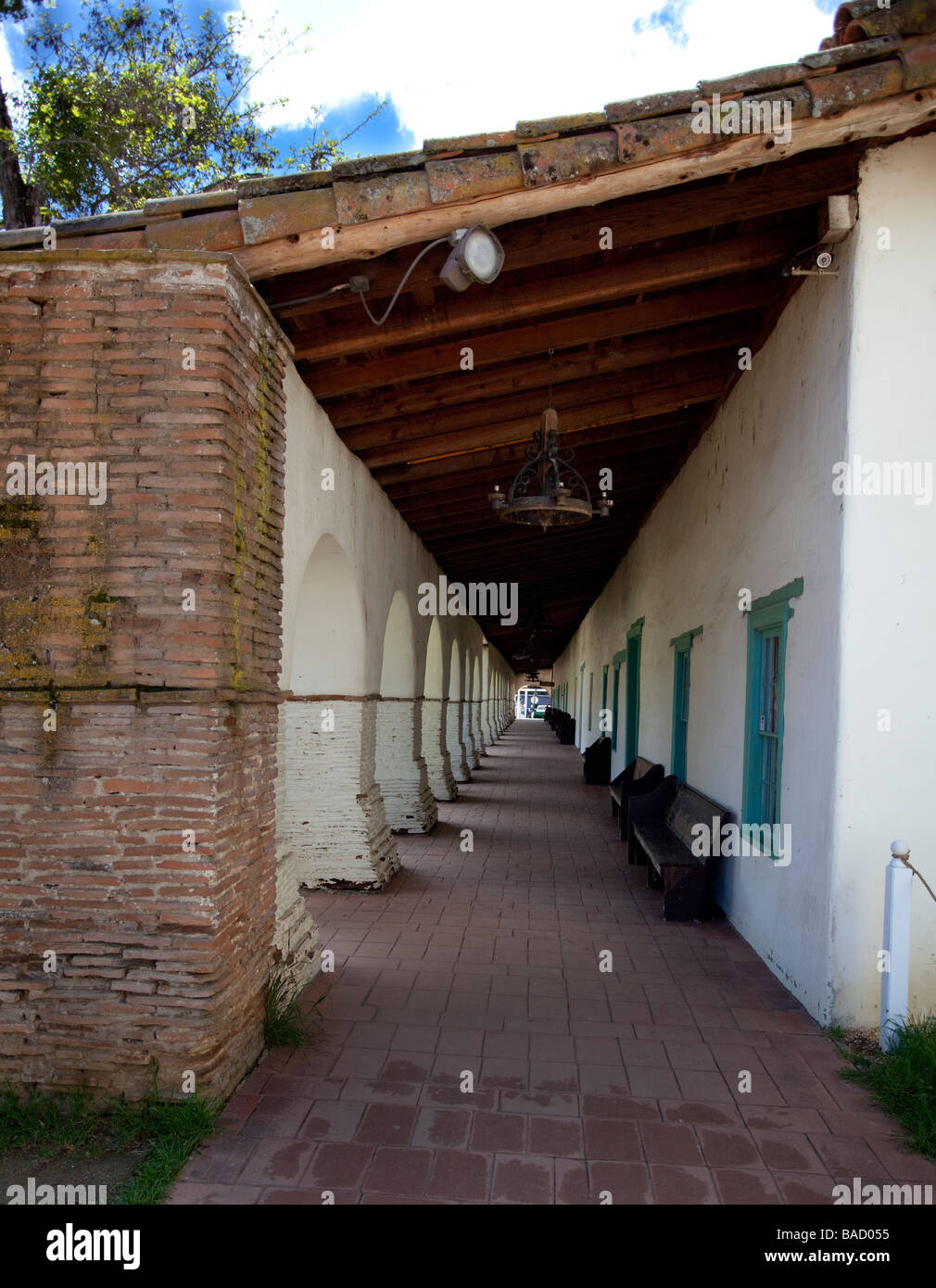 La Mission de San Juan Bautista, San Juan Bautista, California, USA Banque D'Images