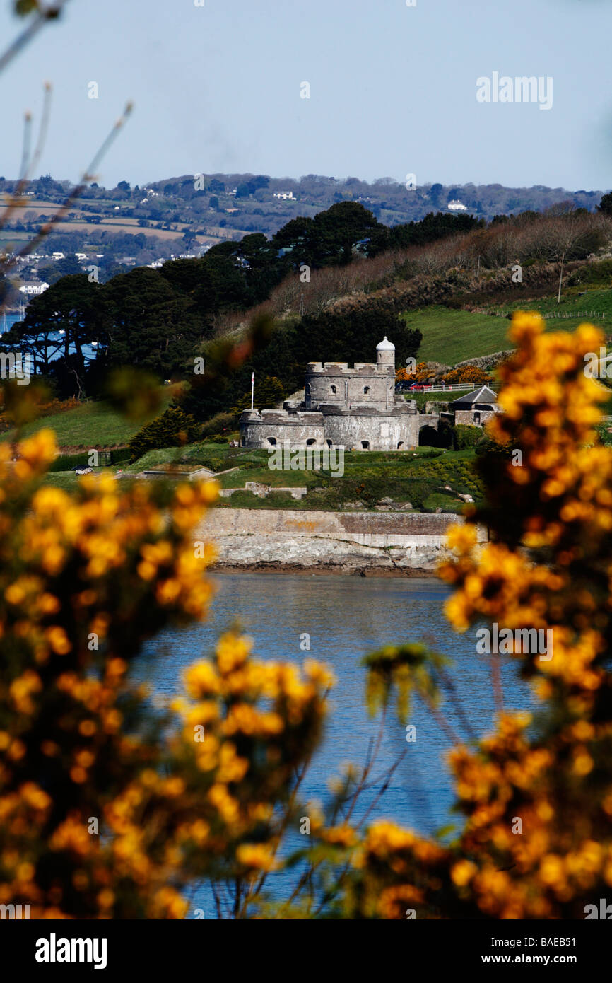 Saint Mawes Castle Banque D'Images