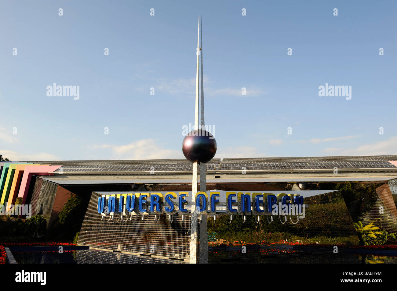 Univers de l'énergie au Centre Epcot de Walt Disney World Orlando Floride Centre Parc d'Europe centrale Banque D'Images