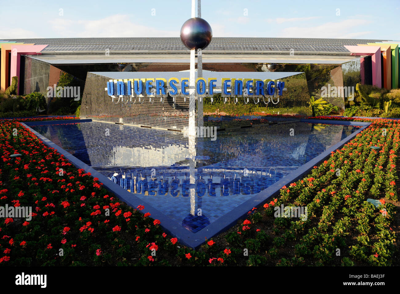 Univers de l'énergie au Centre Epcot de Walt Disney World Orlando Floride Centre Parc d'Europe centrale Banque D'Images