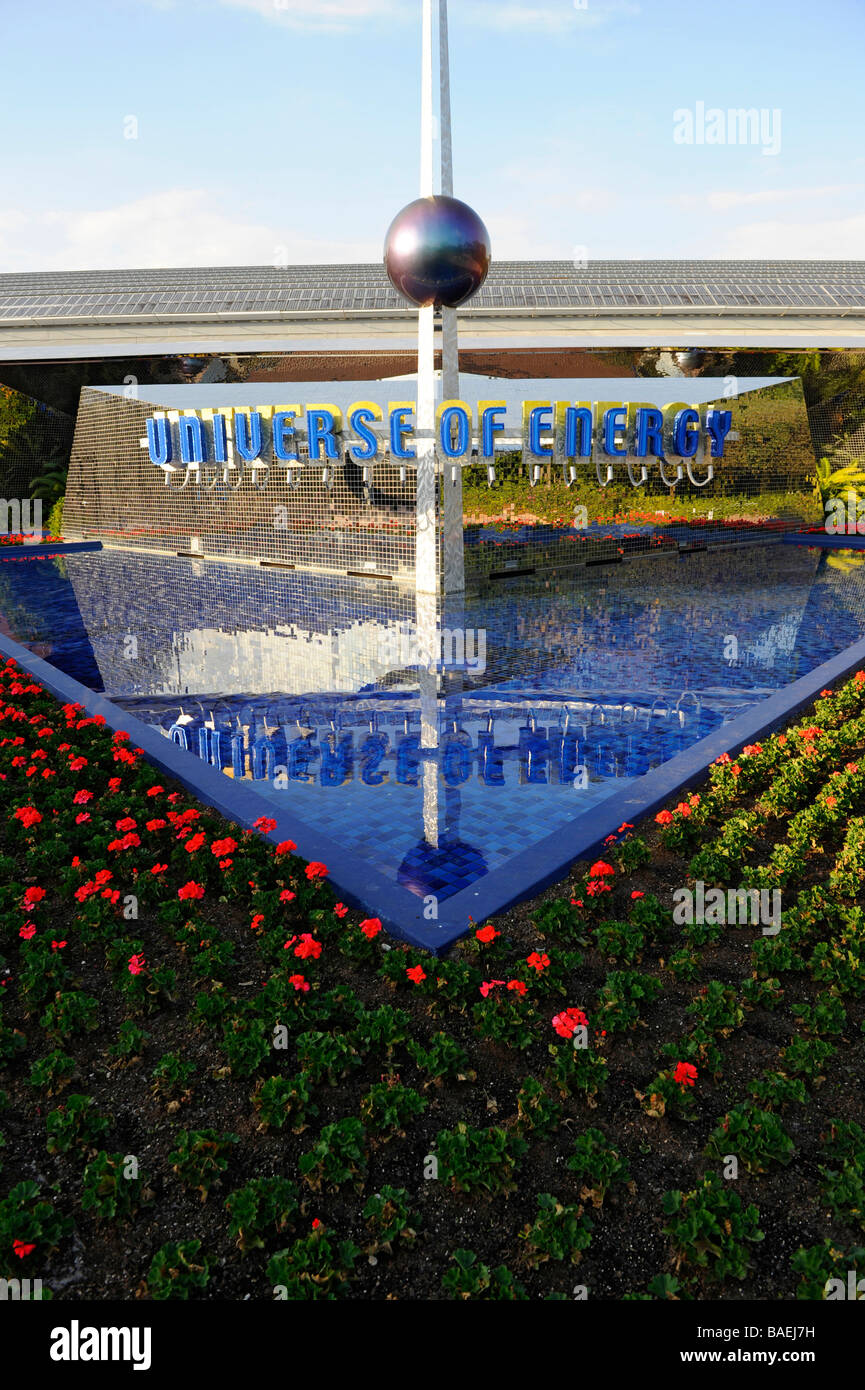 Univers de l'énergie au Centre Epcot de Walt Disney World Orlando Floride Centre Parc d'Europe centrale Banque D'Images