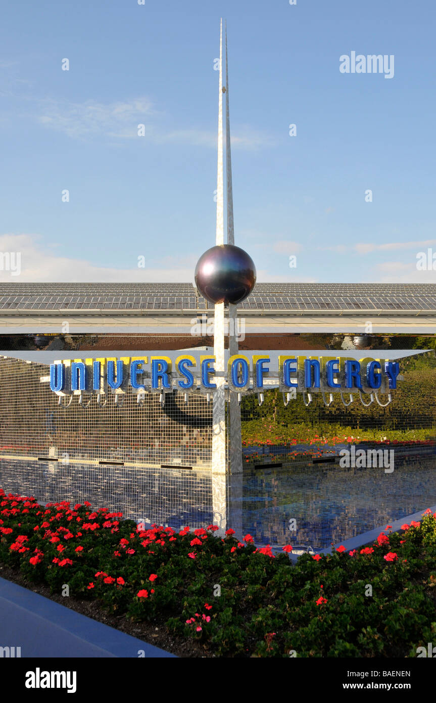 Univers de l'énergie au Centre Epcot de Walt Disney World Orlando Floride Centre Parc d'Europe centrale Banque D'Images
