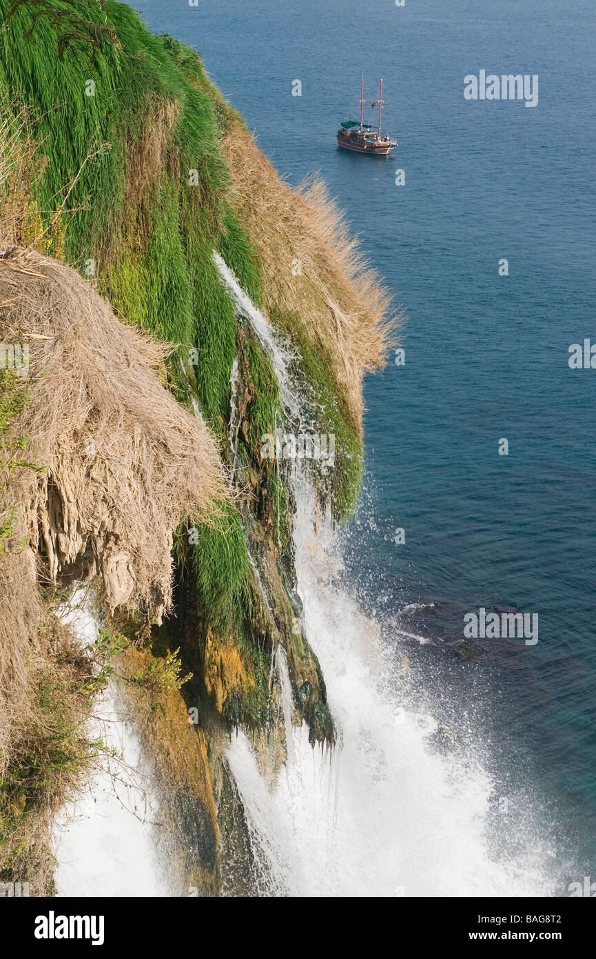 Duden Waterfall Antalya Turquie Banque D'Images