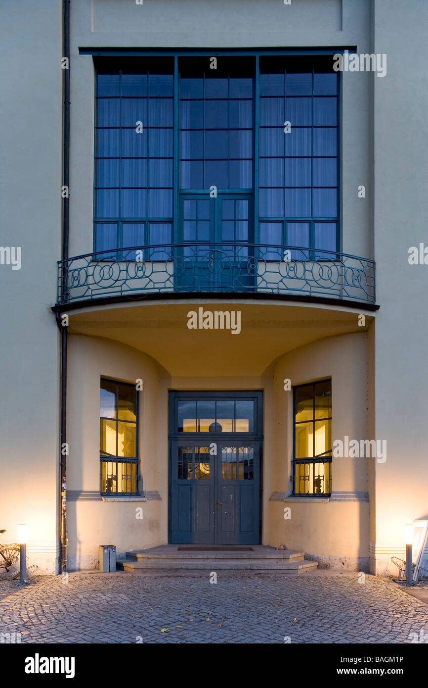 Université Bauhaus, HENRY VAN DE VELDE, Weimar, Allemagne Banque D'Images