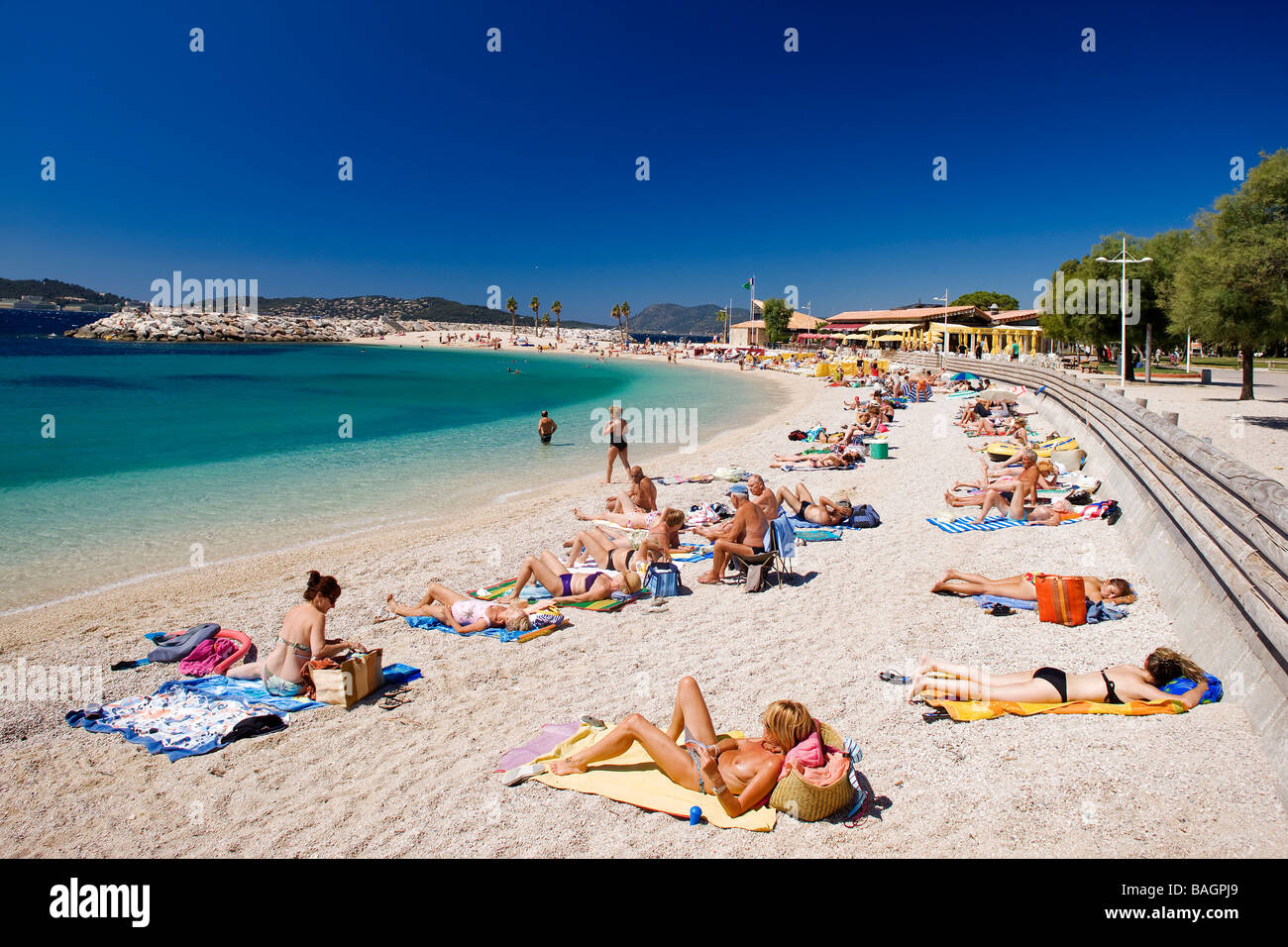 La France, Var, Toulon, Cours Lafayette, le marché journalier Banque D'Images