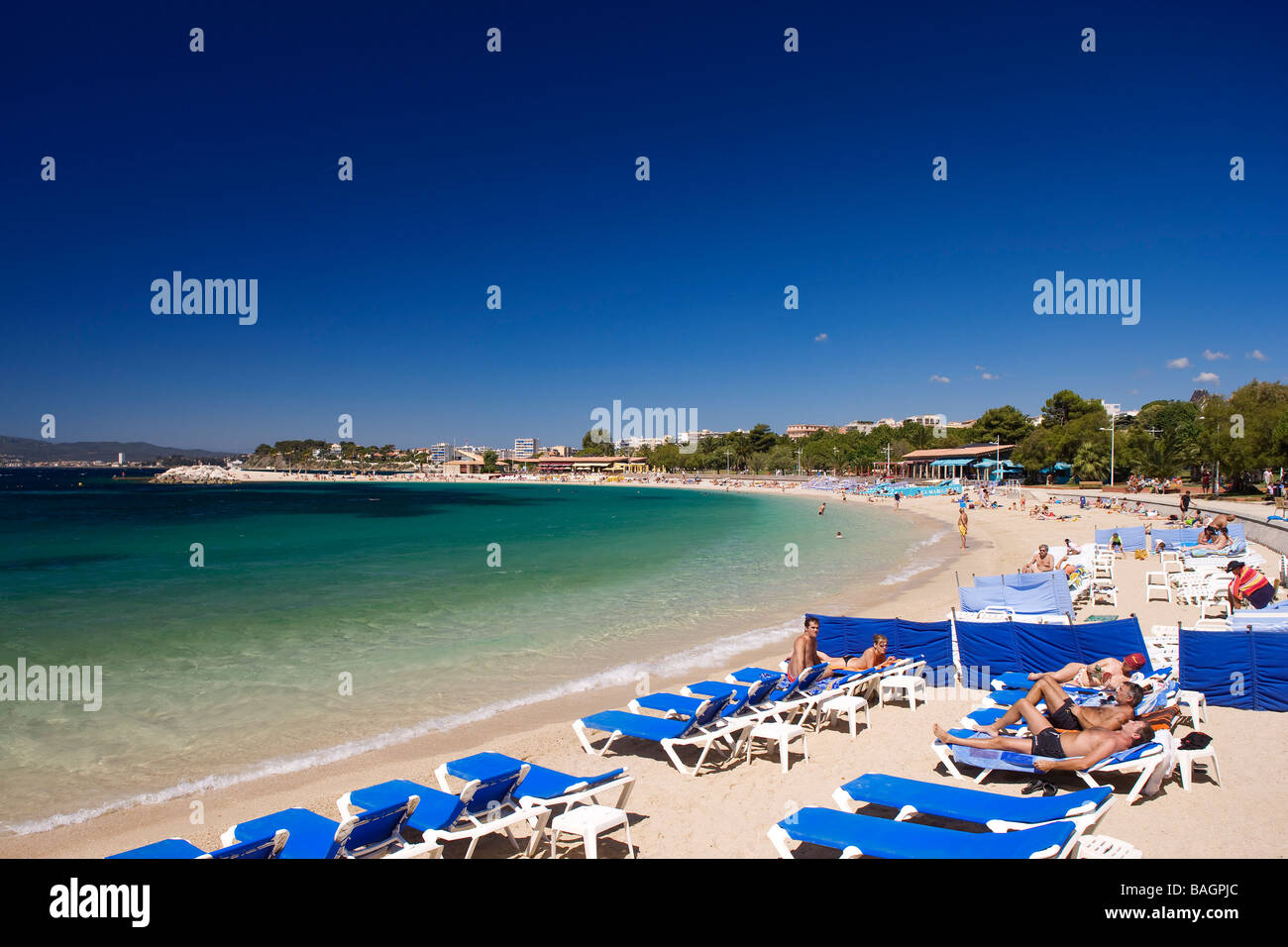 La France, Var, Toulon, Cours Lafayette, le marché journalier Banque D'Images