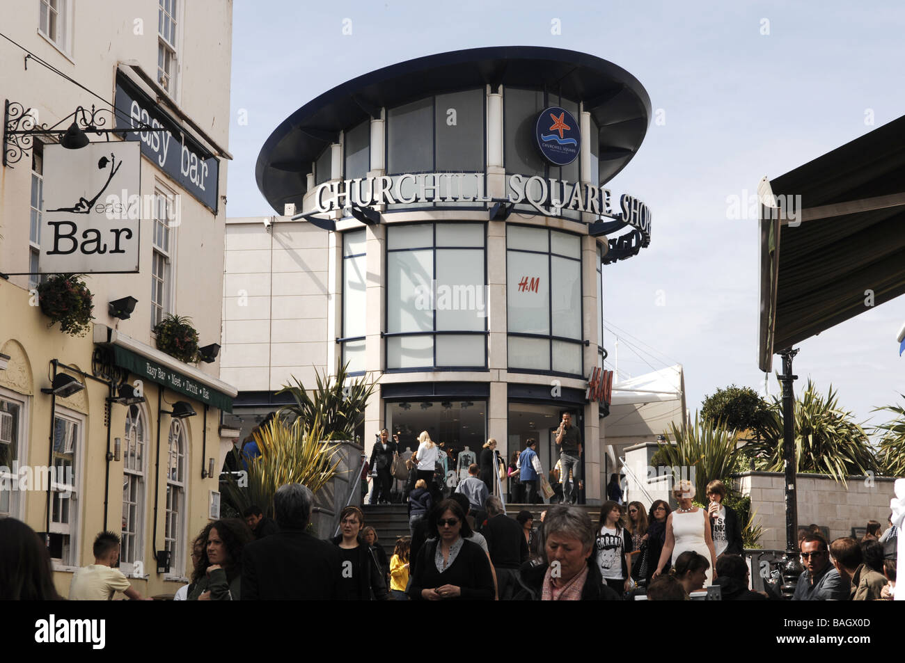 La Churchill Square Shopping Centre à Brighton Banque D'Images