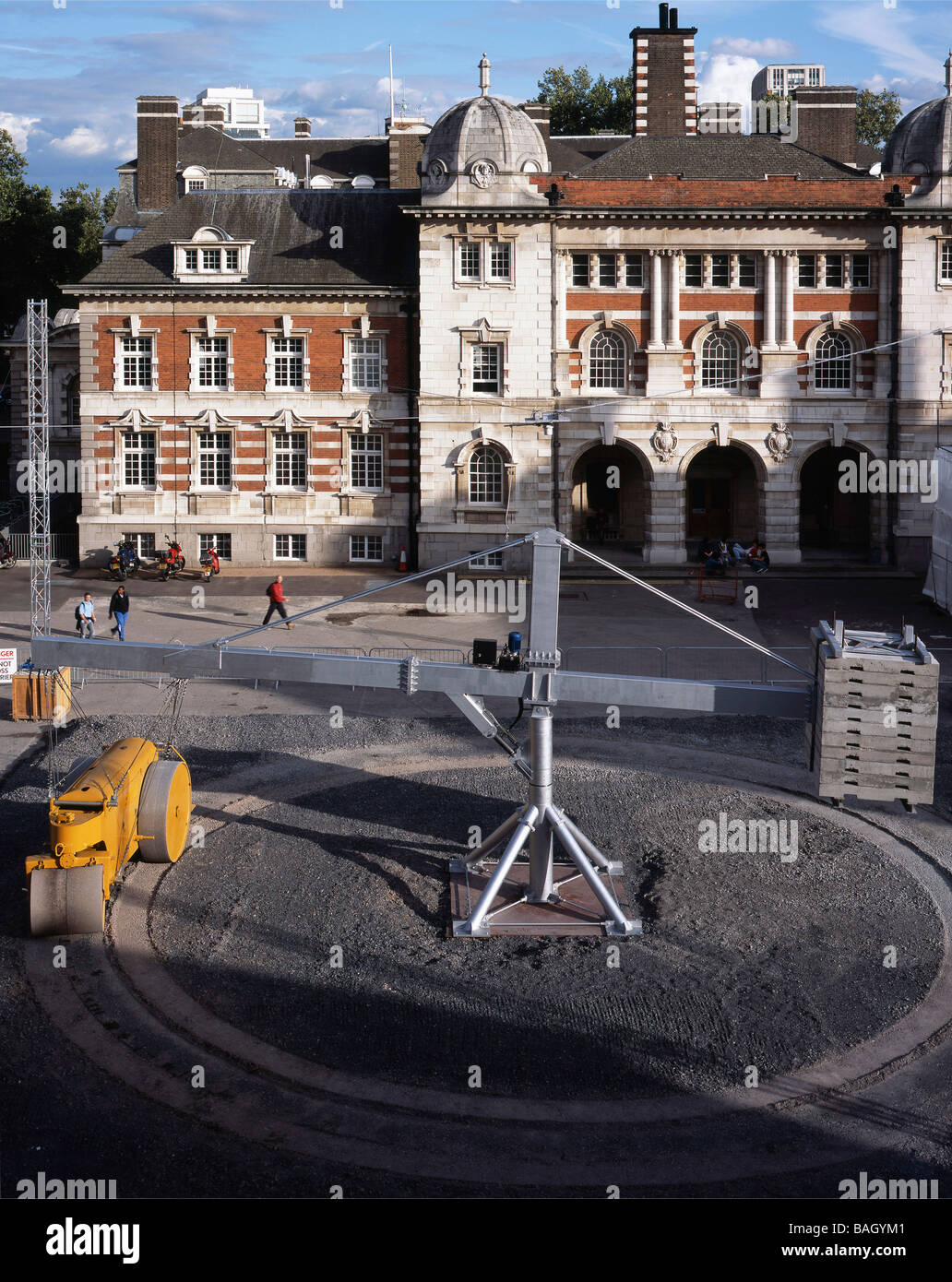 Chelsea College of Art and Design, Londres, Royaume-Uni, Chris Burden, Chelsea College of art and design the flying machine à vapeur Banque D'Images