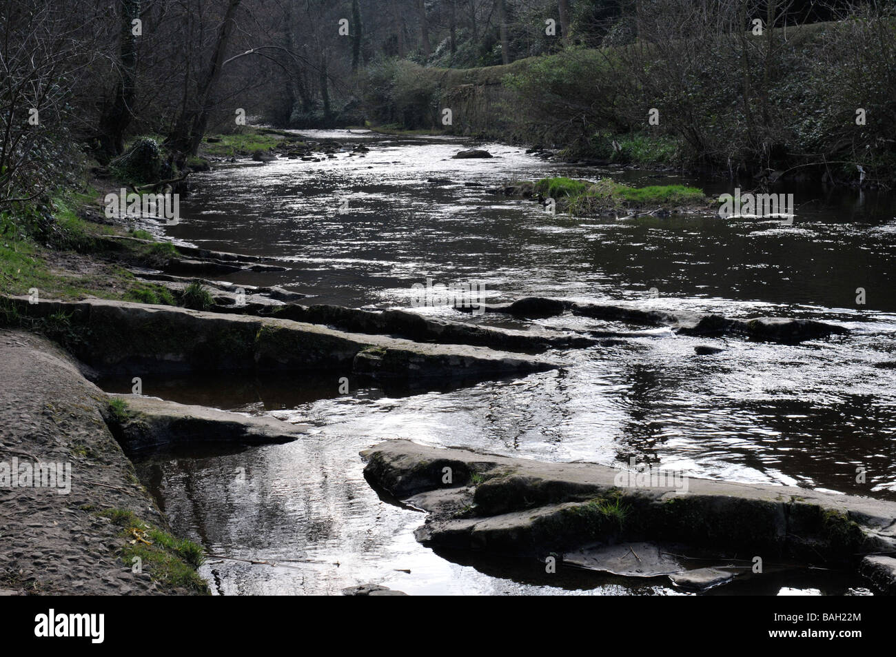 Eau de Leith Edinburgh Stockbridge Banque D'Images