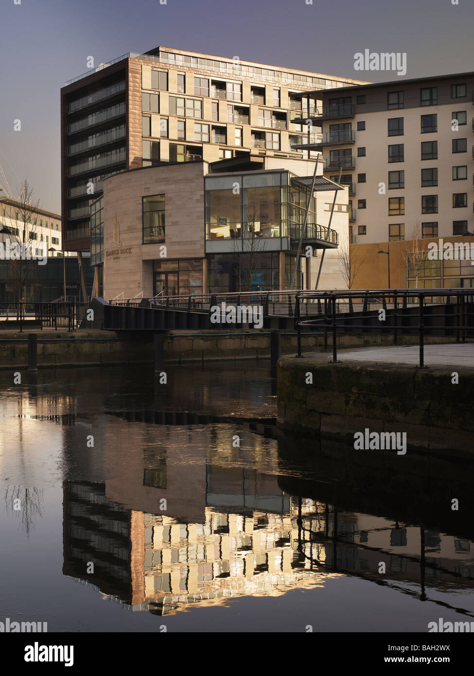 CLARENCE DOCK, CAREY Jones Architects, Leeds, Royaume-Uni Banque D'Images