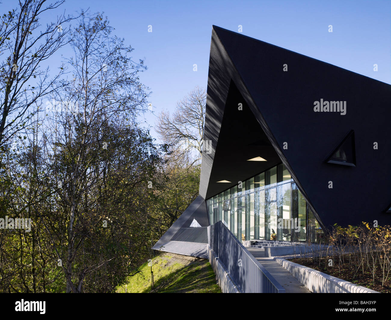 MAGGIES CENTRE, ZAHA HADID, Kirkcaldy, Royaume-Uni Banque D'Images