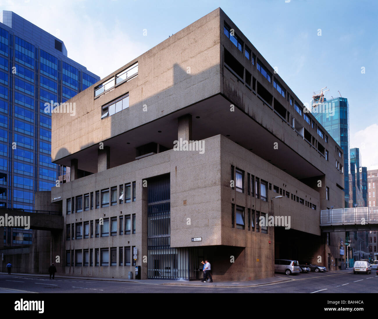 Milton Court, London, Royaume-Uni, Chamberlin Powell et Bon, Milton cour. Banque D'Images