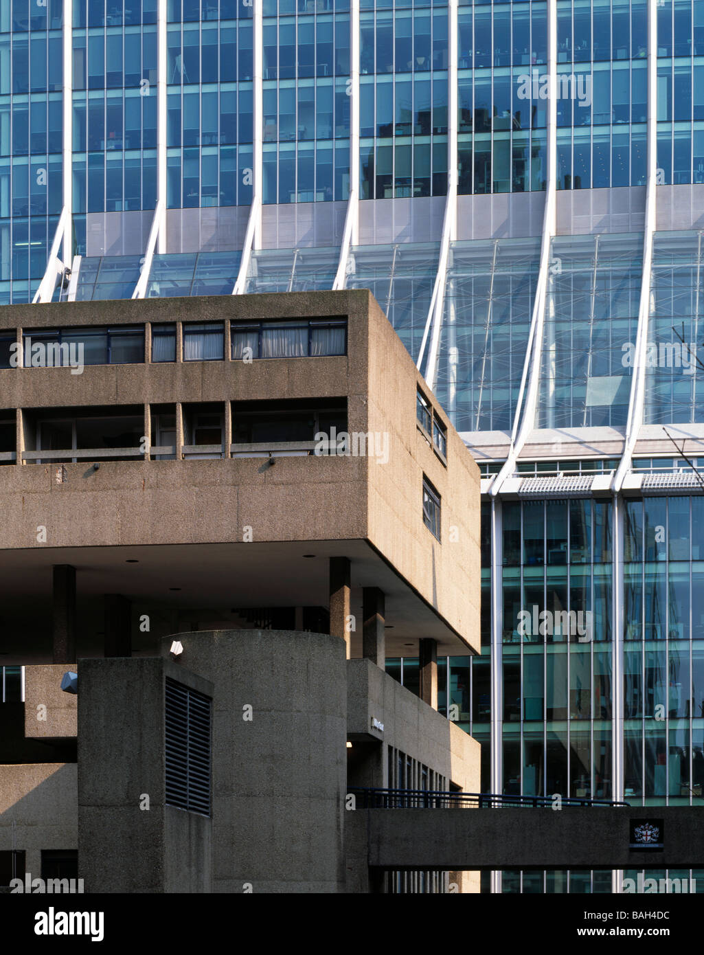 Milton Court, London, Royaume-Uni, Chamberlin Powell et Bon, Milton cour. Banque D'Images