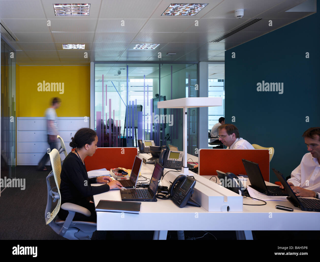 CISCO SYSTEMS DEGW, HQ Feltham, Royaume-Uni Banque D'Images