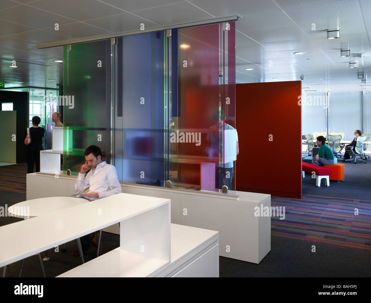 CISCO SYSTEMS DEGW, HQ Feltham, Royaume-Uni Banque D'Images
